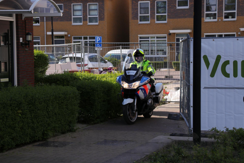 Afzuigkap in brand door frituurpan