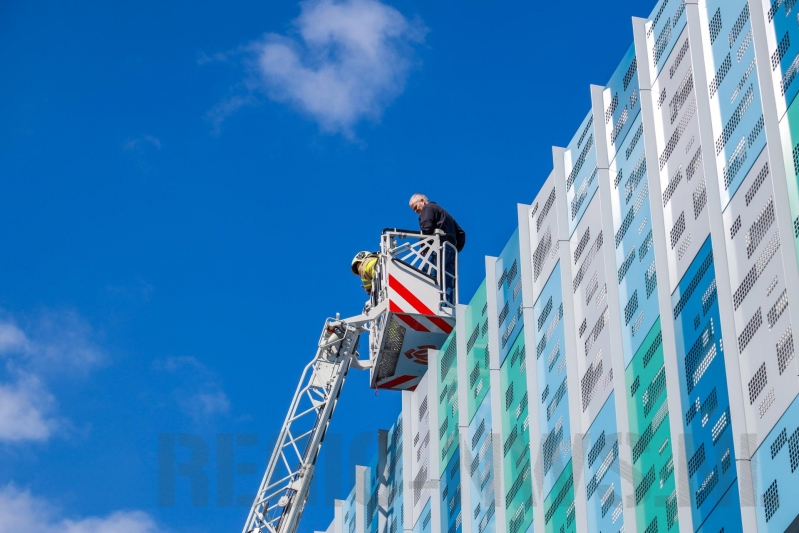 Ontruimingsoefening Amerena zwembad