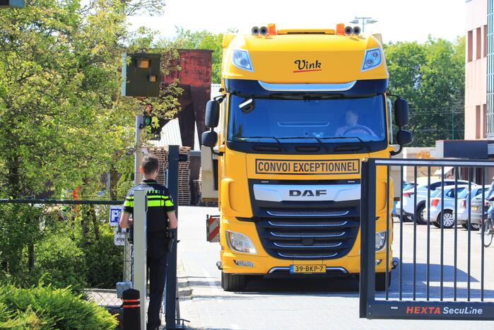 Politie doorzoekt vier locaties van afval- en grondbewerkingsbedrijf Vink