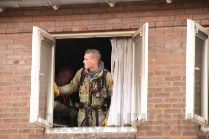 Kortsluiting veroorzaakt brand op bovenverdieping woning