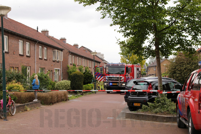 Kortsluiting veroorzaakt brand op bovenverdieping woning