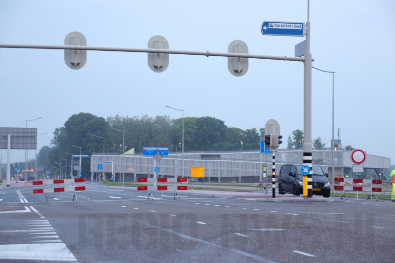 Harselaartunnel acht nachten afgesloten voor afrondende werkzaamheden