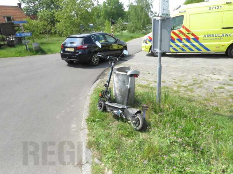 Man gewond na val met elektrische step