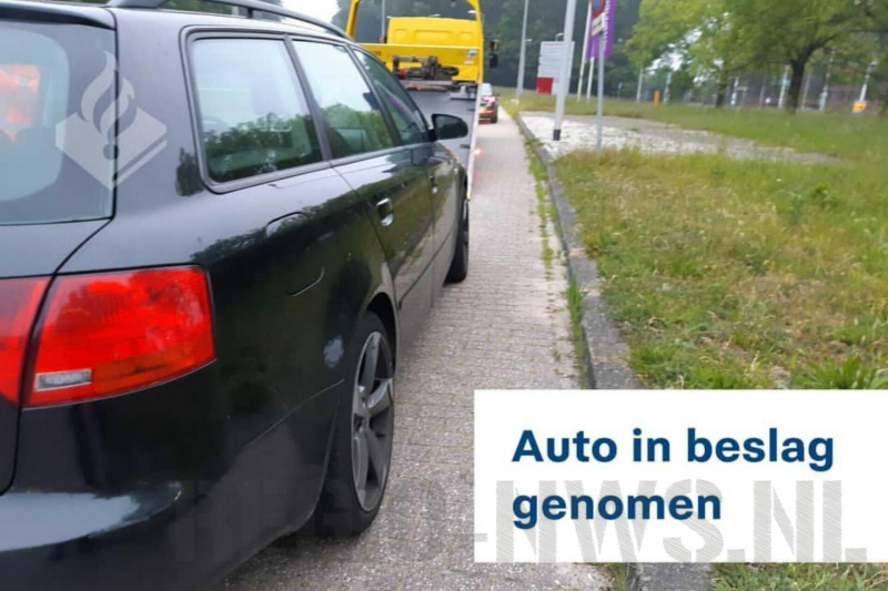 Automobilist voor 6e keer gepakt, A2