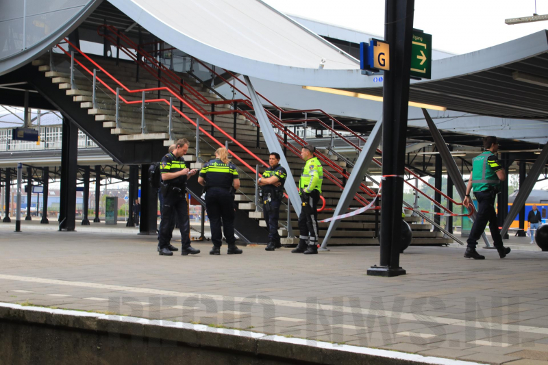 Verdacht pakketje in trein