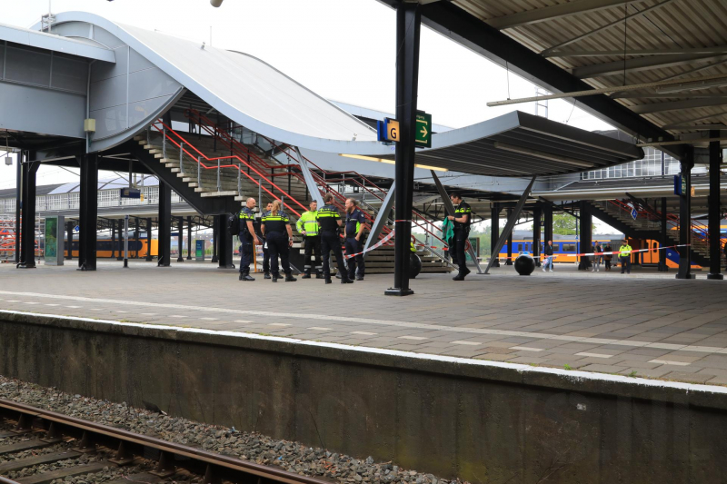 Verdacht pakketje in trein