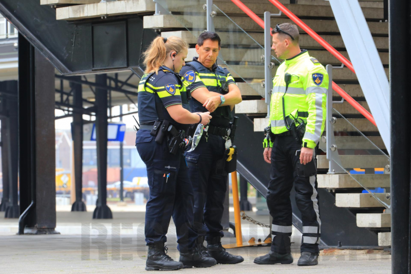 Verdacht pakketje in trein