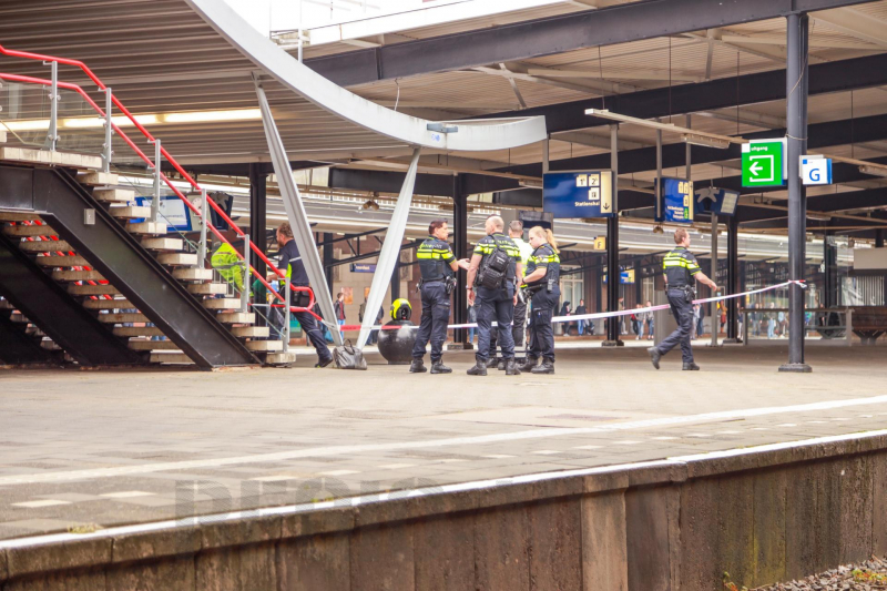 Verdacht pakketje in trein