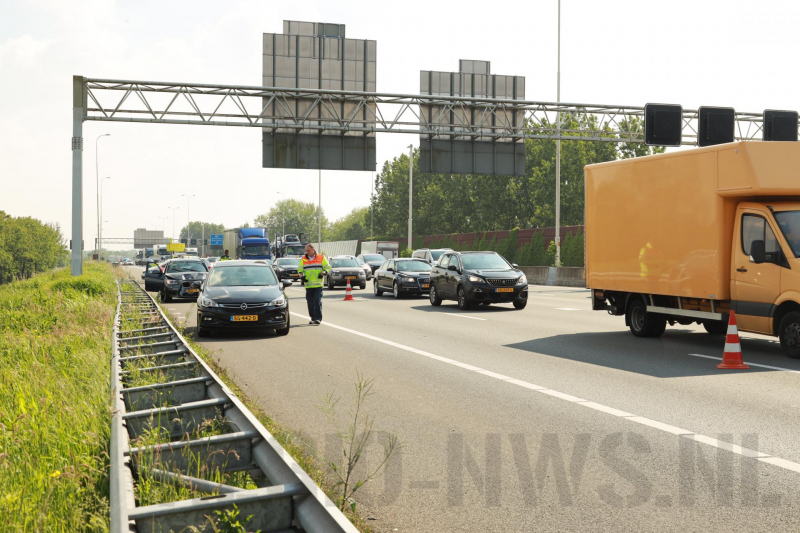 Flinke file bij ongeval