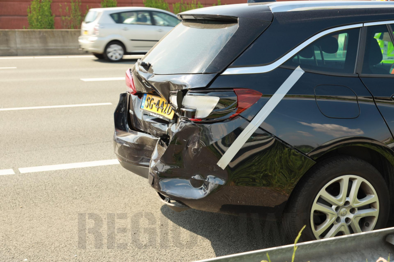 Flinke file bij ongeval