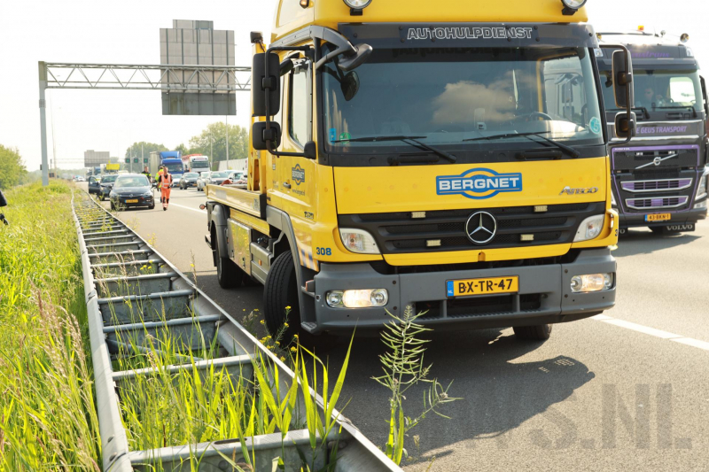 Flinke file bij ongeval