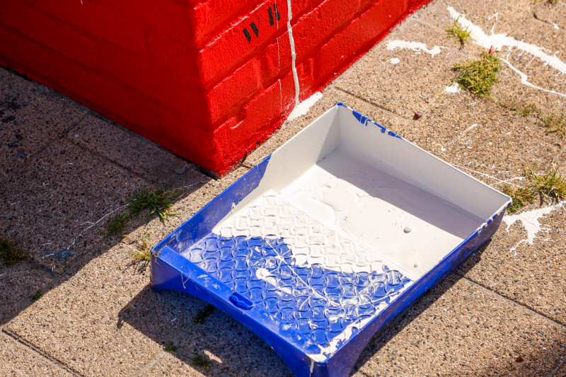 Transformatorhuisje Westmaas opnieuw beklad