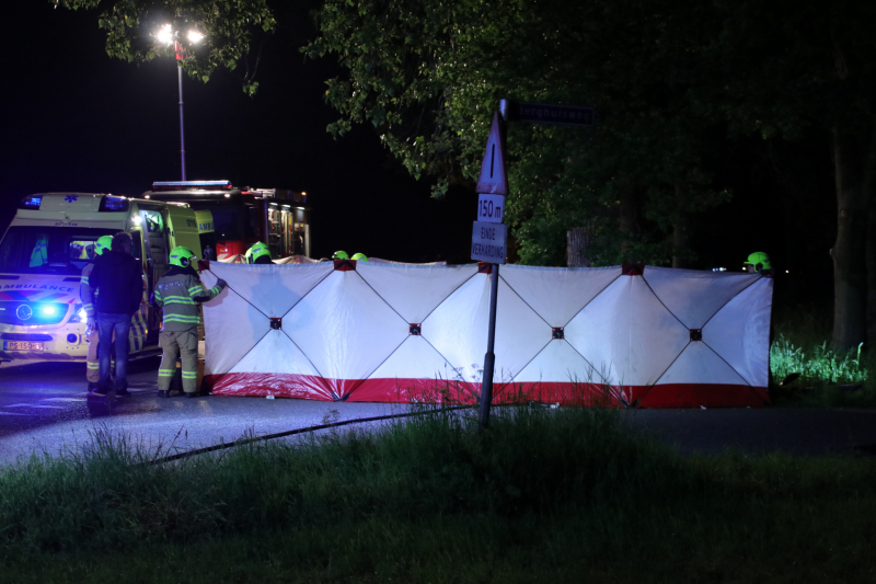 Zwaargewonde bij eenzijdige aanrijding