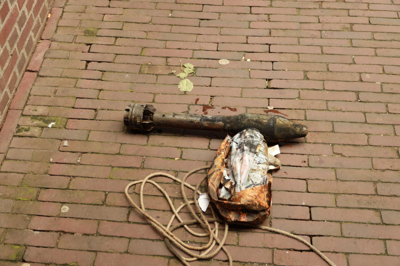 Magneetvisser vist bazooka op