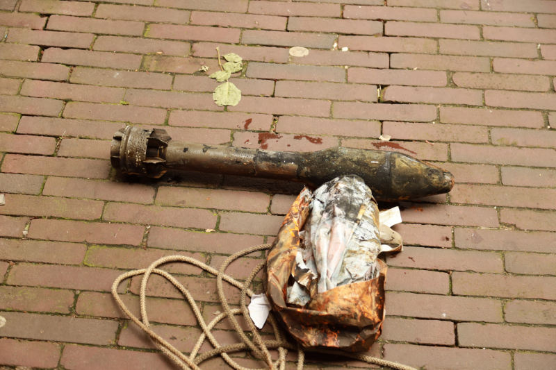 Magneetvisser vist bazooka op