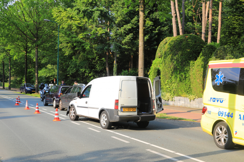 Veel schade bij kop-staart botsing