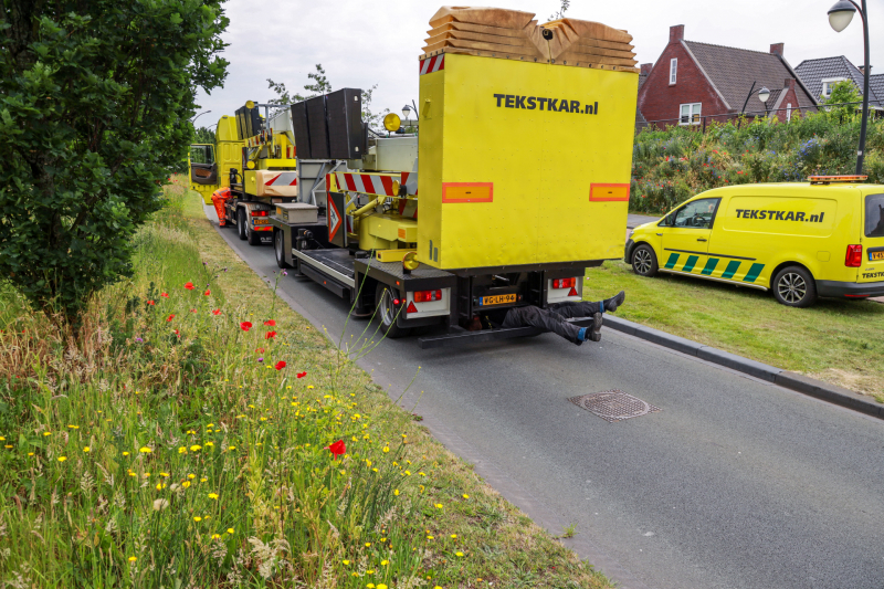 Vastgelopen remmen zorgt voor verkeershinder