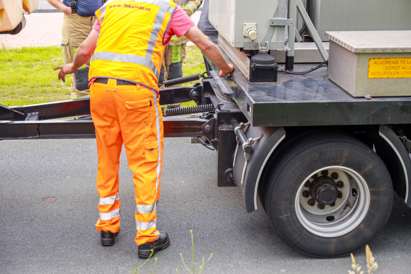 Vastgelopen remmen zorgt voor verkeershinder