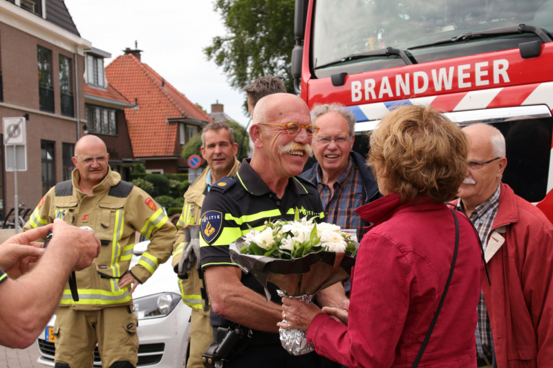 Wijkagent ruilt zijn wijk in voor pensioen
