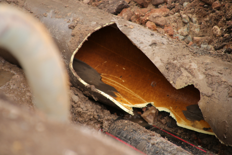 School vrijaf door kapot getrokken hoofdwaterleiding