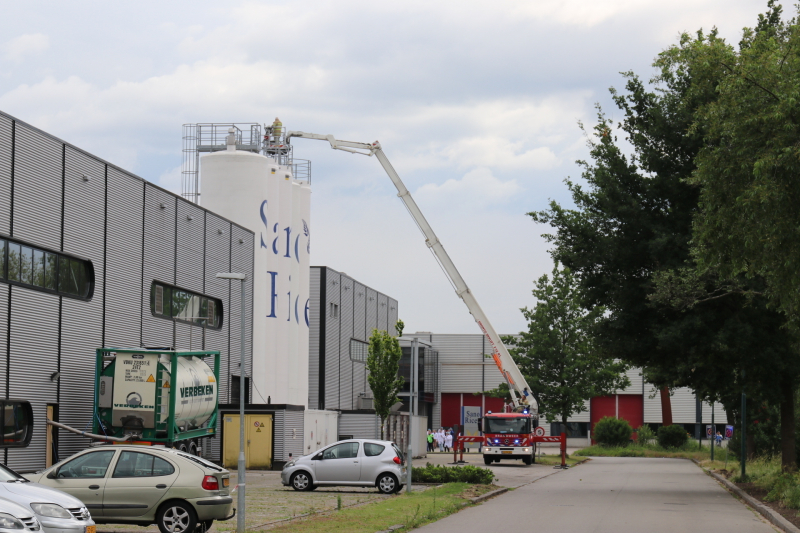 Bedrijfspand SanoRice ontruimd door brand