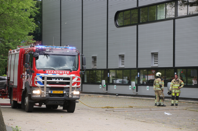 Bedrijfspand SanoRice ontruimd door brand