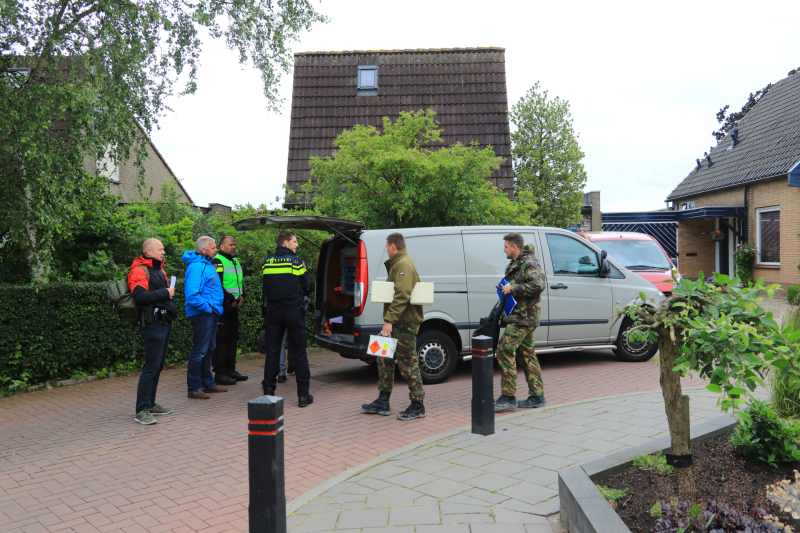 Straat afgesloten na vondst explosief