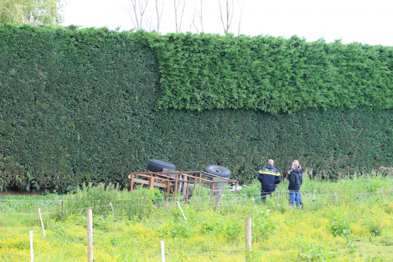 Persoon ernstig gewond bij snoeiwerkzaamheden