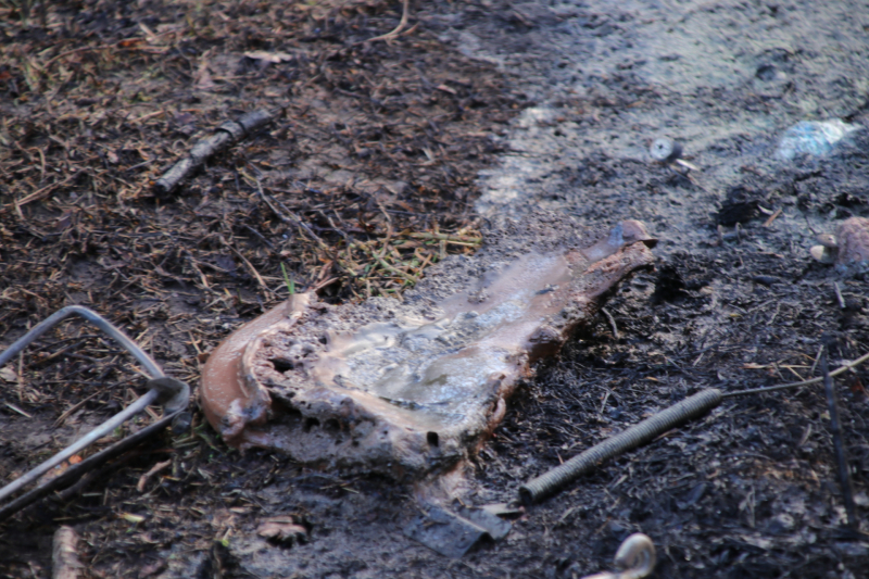 Kliko in brand gestoken