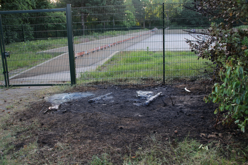 Kliko in brand gestoken