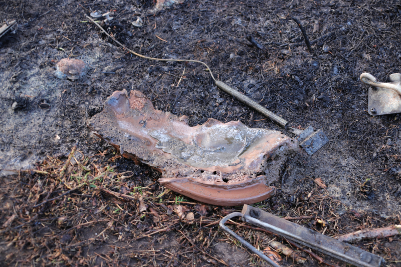 Kliko in brand gestoken