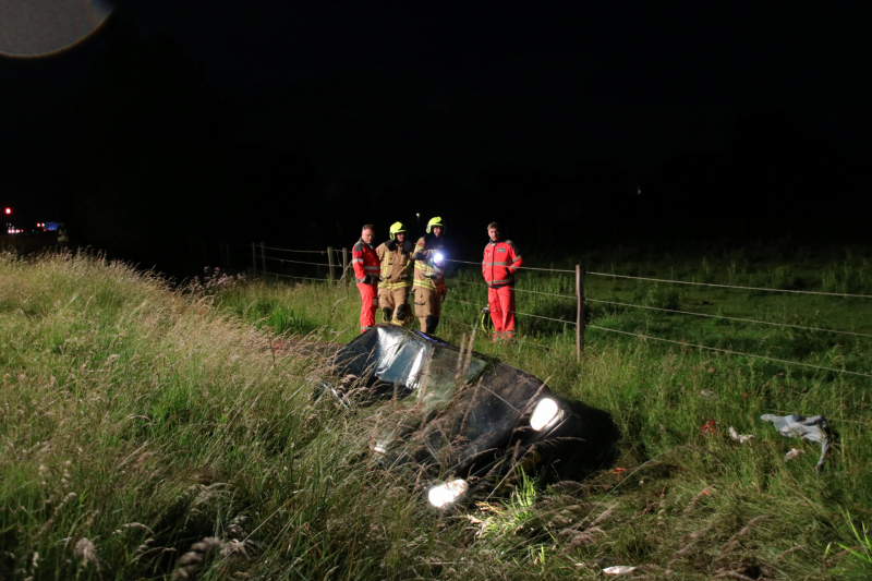Zwaargewonde na ongeluk