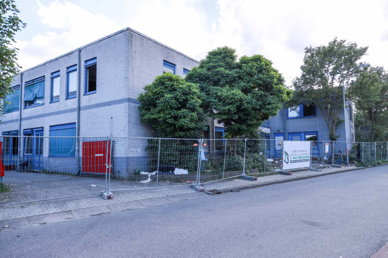 Veel troep achtergebleven na ontruiming kraakpand