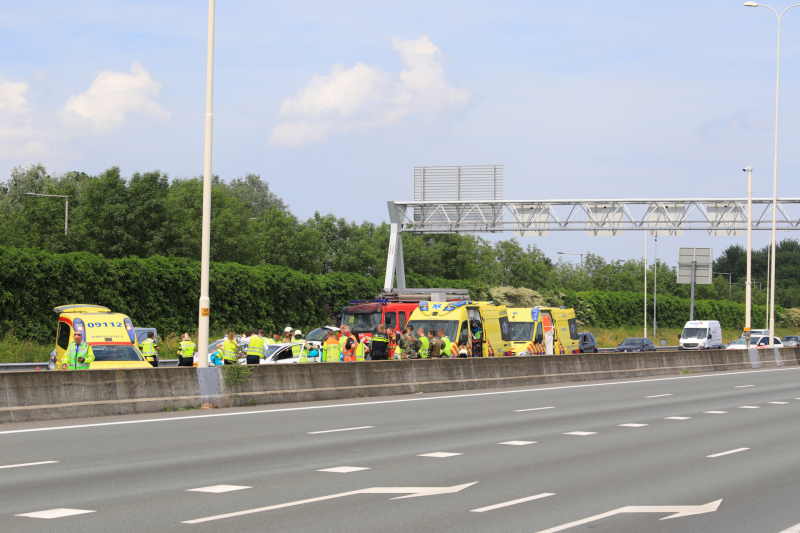 Meerdere gewonden bij ongeval snelweg