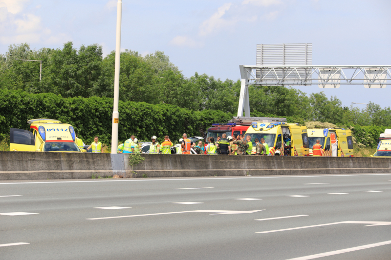 Meerdere gewonden bij ongeval snelweg