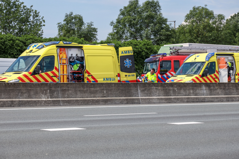 Meerdere gewonden bij ongeval snelweg