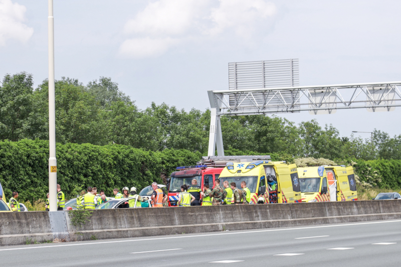 Meerdere gewonden bij ongeval snelweg