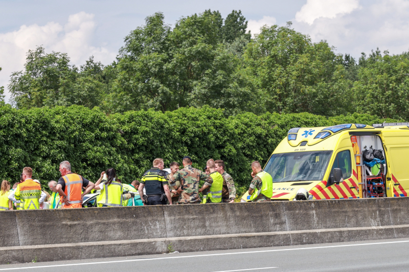Meerdere gewonden bij ongeval snelweg