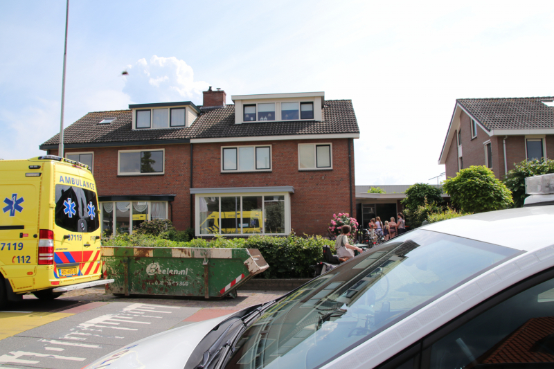 Gewonde bij woningbrand