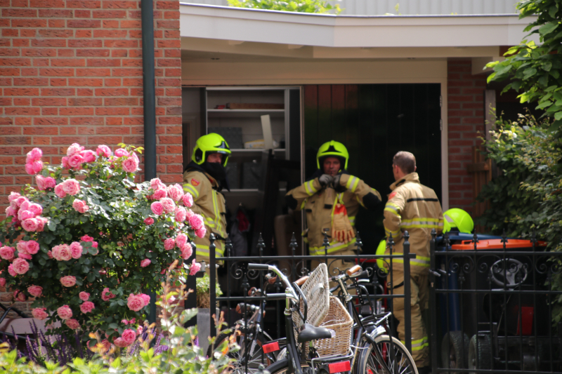 Gewonde bij woningbrand