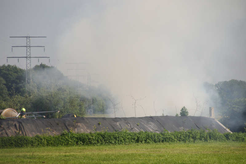 Schuur verwoest door brand