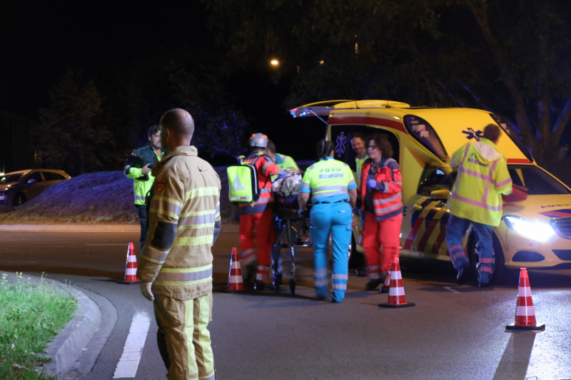 Bestuurder zwaargewond na lancering