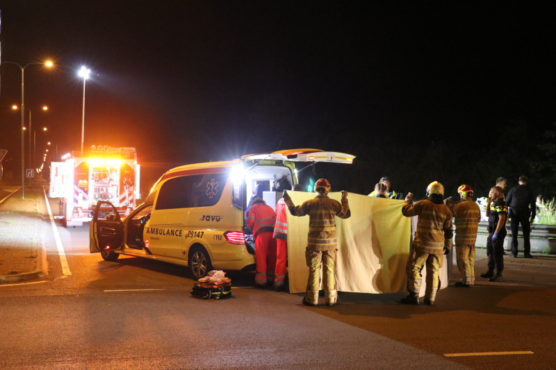 Bestuurder zwaargewond na lancering