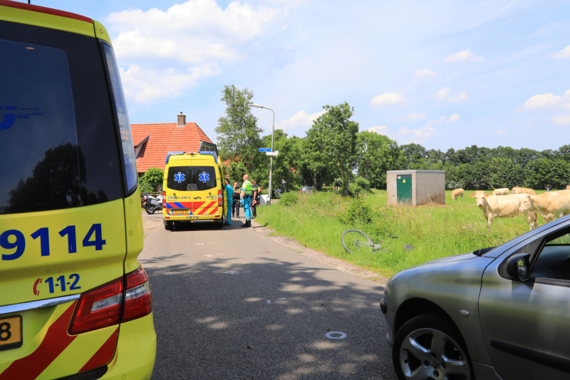 Fietsster ernstig gewond