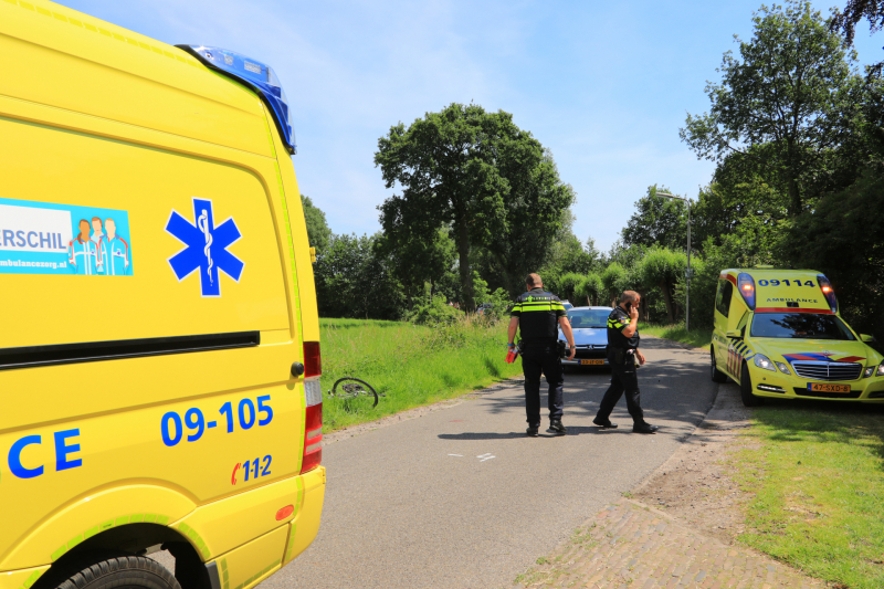 Fietsster ernstig gewond