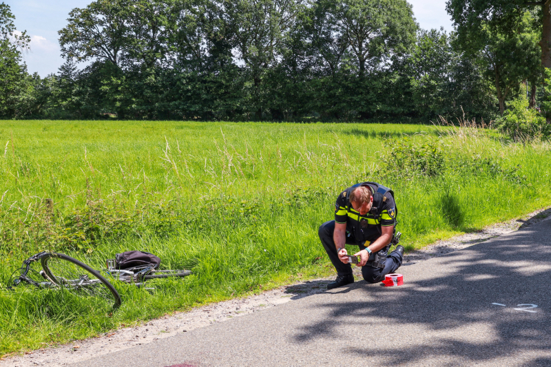 Fietsster ernstig gewond