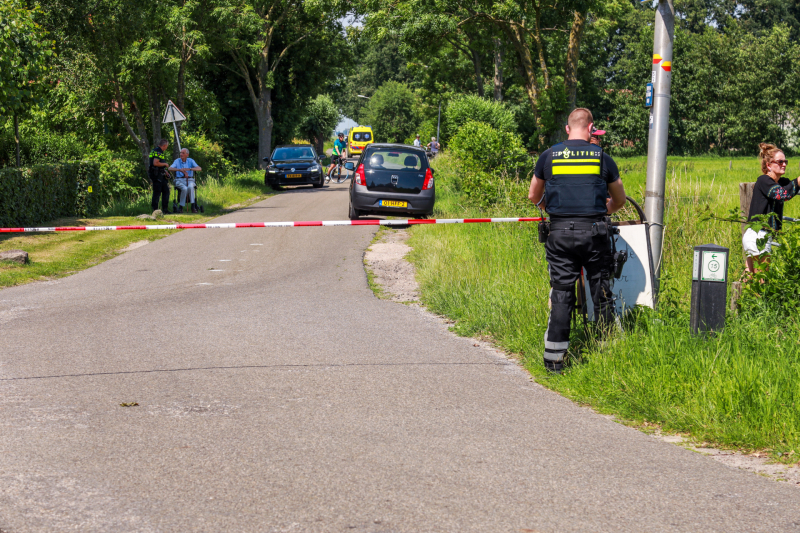 Fietsster ernstig gewond