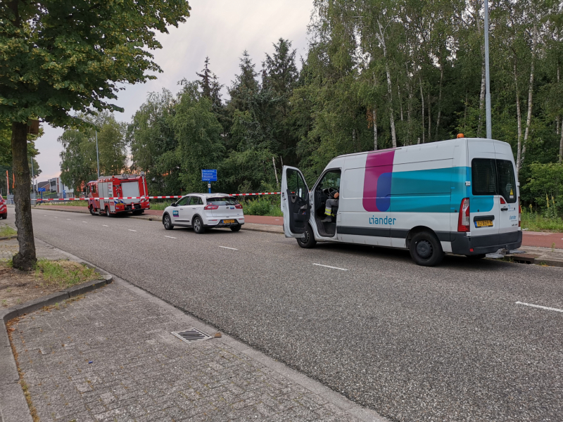 kortsluiting in ondergrondse kabel