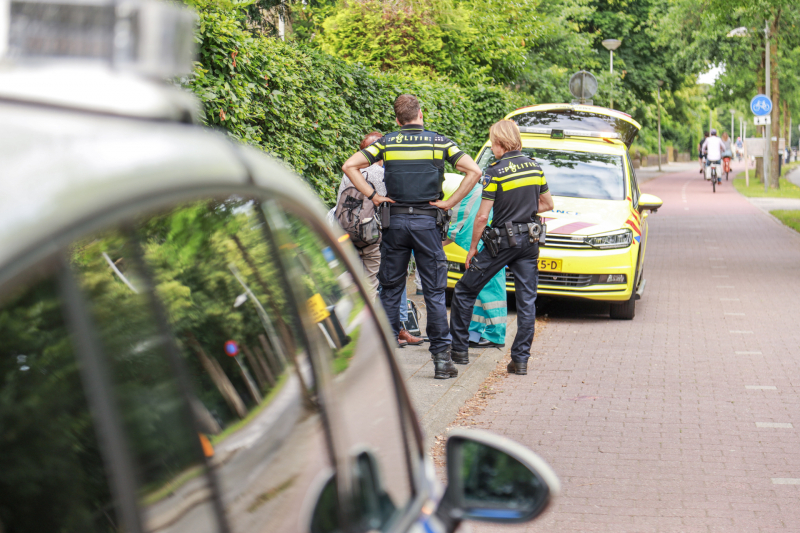 Vakantieganger gaat hard onderuit