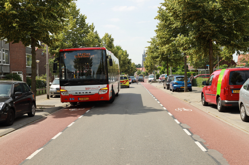 Fietsster gewond bij ongeval
